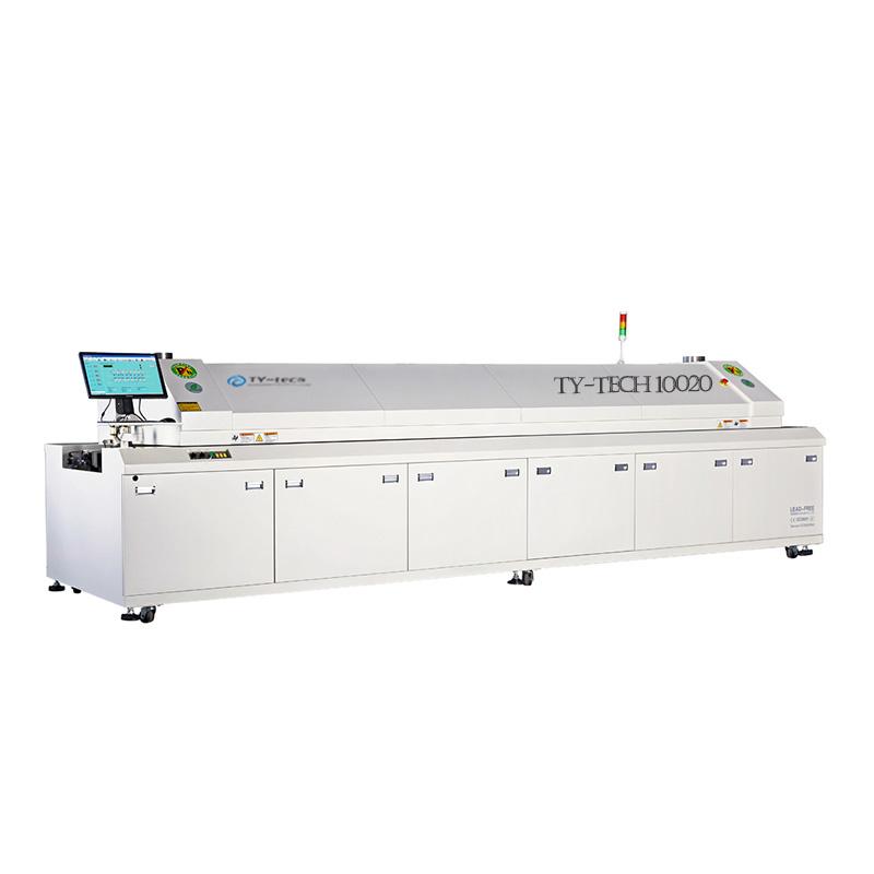 Fully Automatic PCB Reflow Soldering Oven TYtech 1020